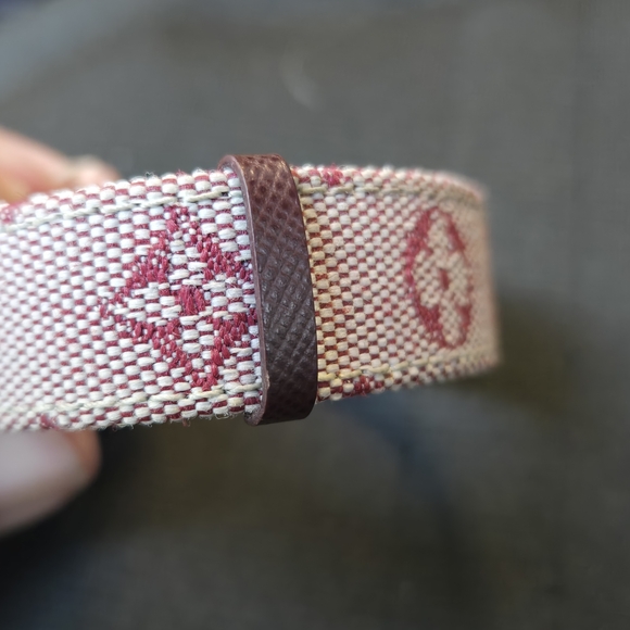 Authentic LOUIS VUITTON Monogram Mini Canvas Good Luck Bracelet - Picture 9 of 15